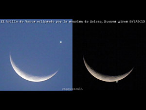 Ocultaci�n de Venus