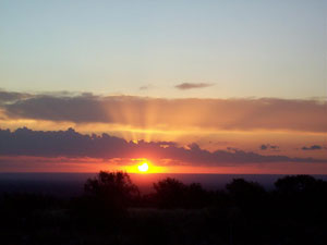 Atardecer :: Sur Astron�mico