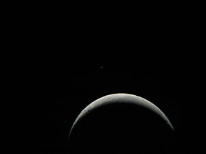 Luna y Antares :: Sur Astron�mico