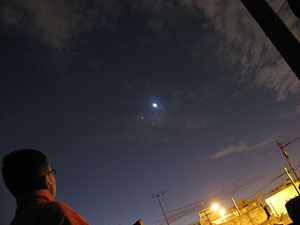 Luna, Venus y J�piter - 2.5