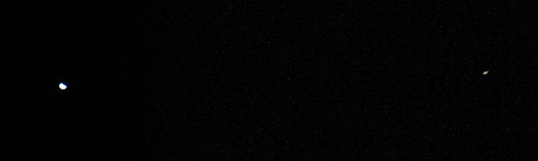 Venus y Saturno :: Sur Astron�mico