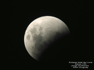 Eclipse Lunar Total :: Sur Astron�mico