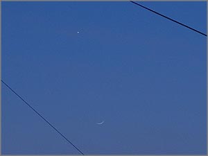 La Luna y Venus de Leonardo Zawadzki :: Sur Astron&oacute;mico