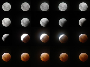 Eclipse Lunar Total :: Sur Astron�mico