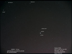 J�piter en Capricornus