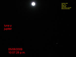 Luna y J�piter