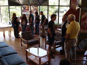 Recepci�n en la Star Party