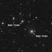 NGC 7103 y NGC 7104