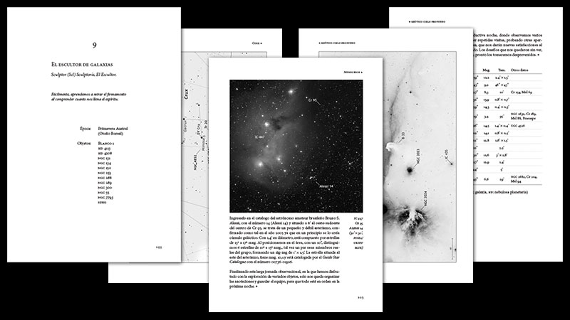 Libro Ex&oacute;tico Cielo Profundo