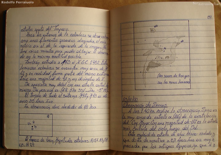 Observaci&oacute;n de Cielo Profundo