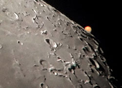 Ocultación de Marte desde San Luís Argentina